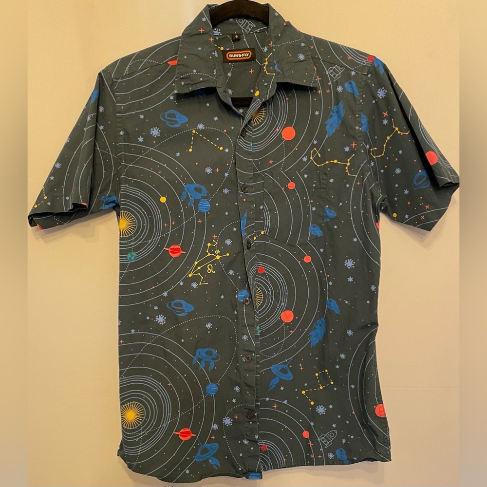 Celestial Solar System by Run and Fly Space Blue
